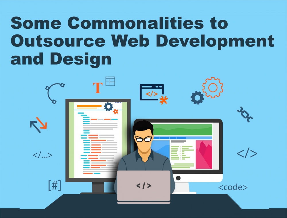 Some Commonalities to Outsource Web Development and Design